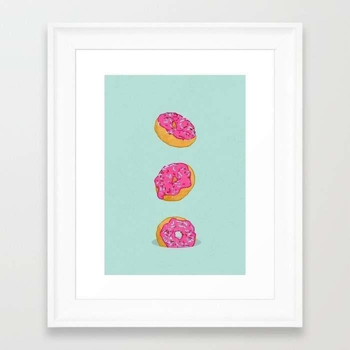 doughnuts-frame-framed-art-prints-deny-designs-6103622680691.jpg