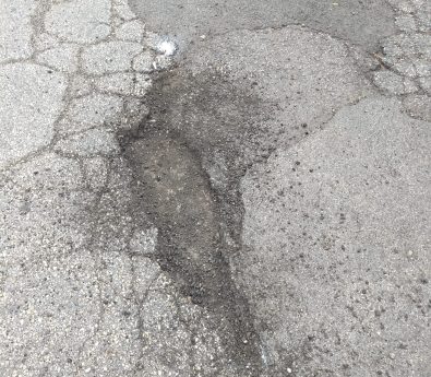 Alligated cracks and potholes 01